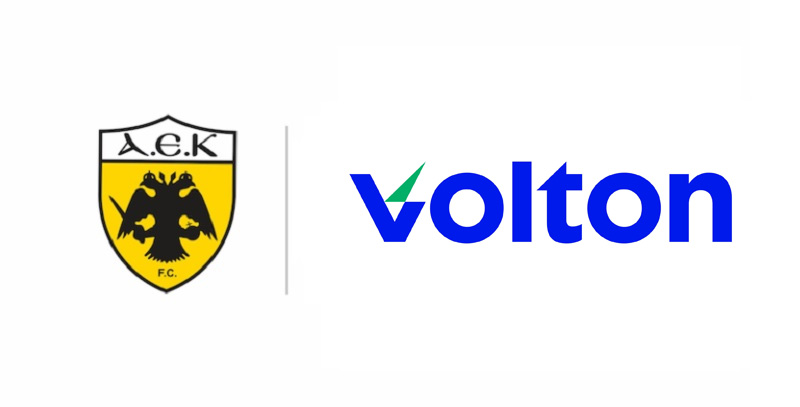 Επέκταση χορηγικής συνεργασίας ΠΑΕ ΑΕΚ με VOLTON
