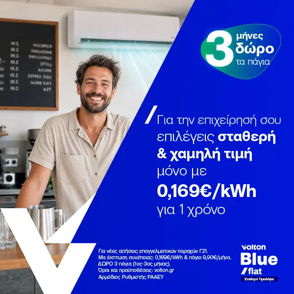 Volton Blue Flat Business 21